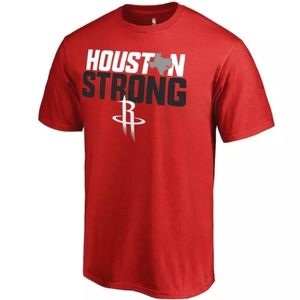 Houston Rockets Fanatics Branded "Houston Strong" T-Shirt NBA Sportswear - Large